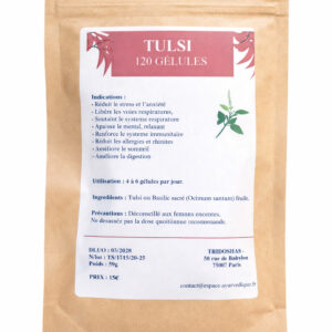 Le Tulsi est considéré comme un adaptogène, Renforce le Système Immunitaire, Réduit le Stress et l'Anxiété